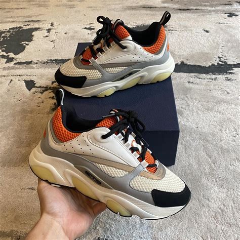 dior orange b22|dior b22 sneaker for sale.